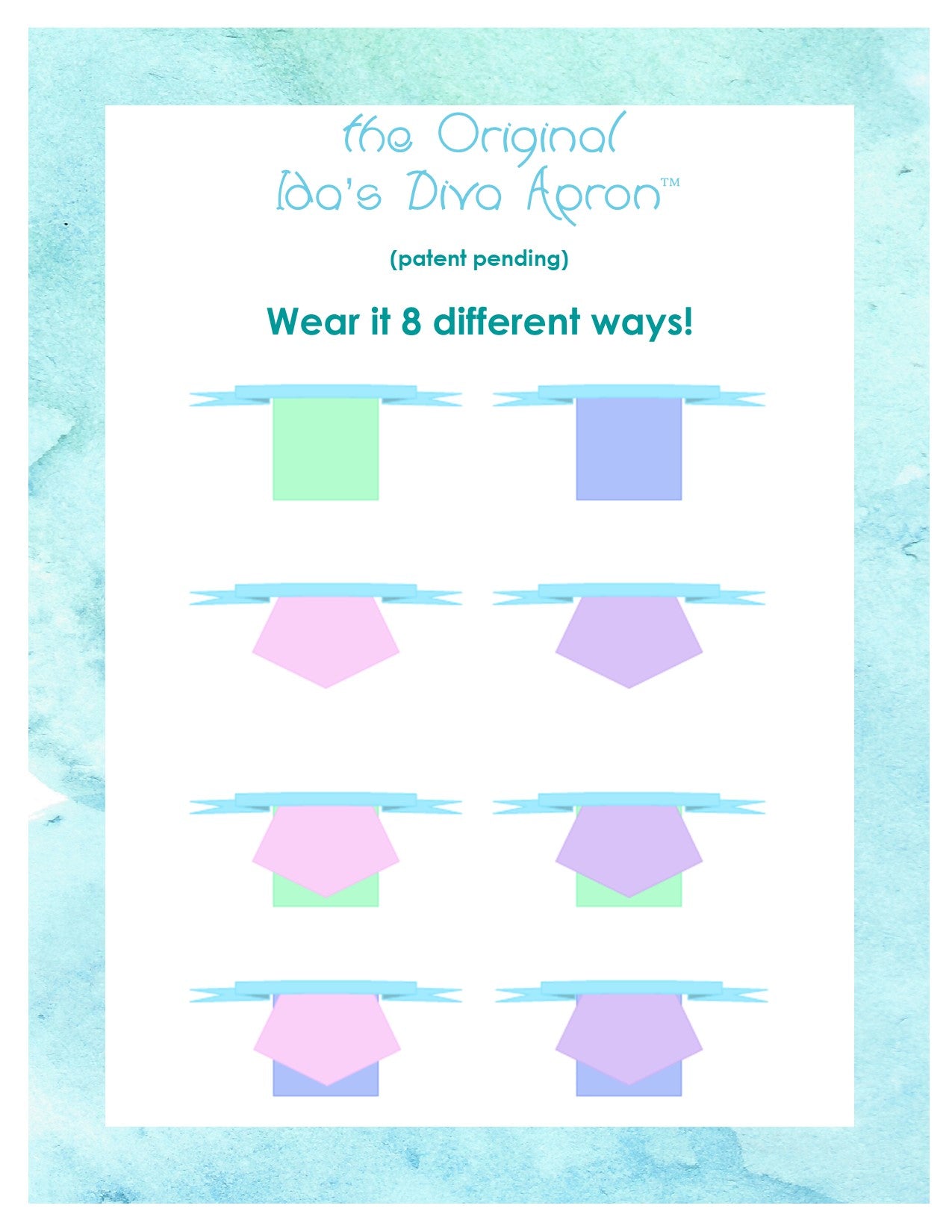 SALE!!! Tiny Dots of Flowers, The Ida Apron™