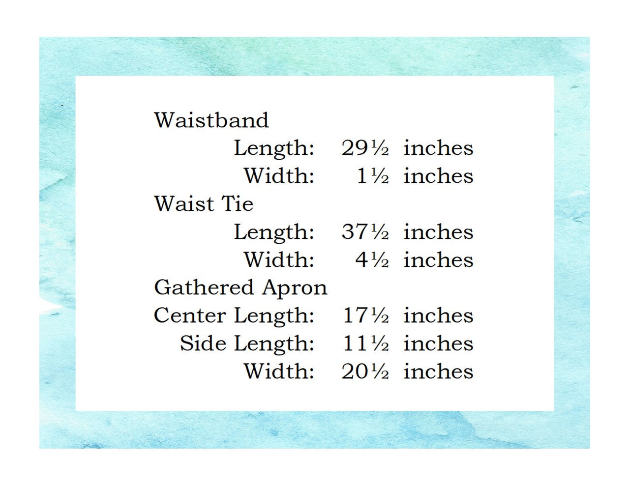 Coffee Time Checks, The Elsie Apron™