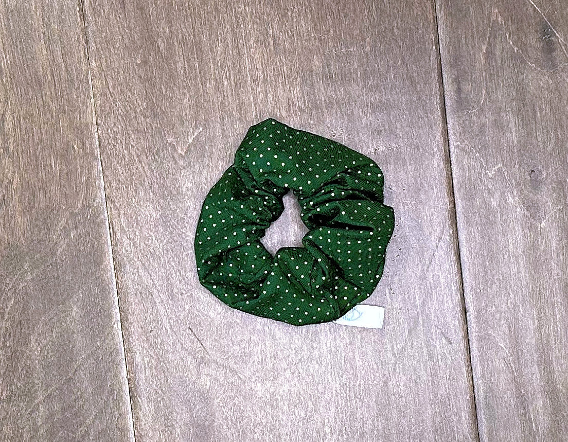 Pinecones & Holly Scrunchies