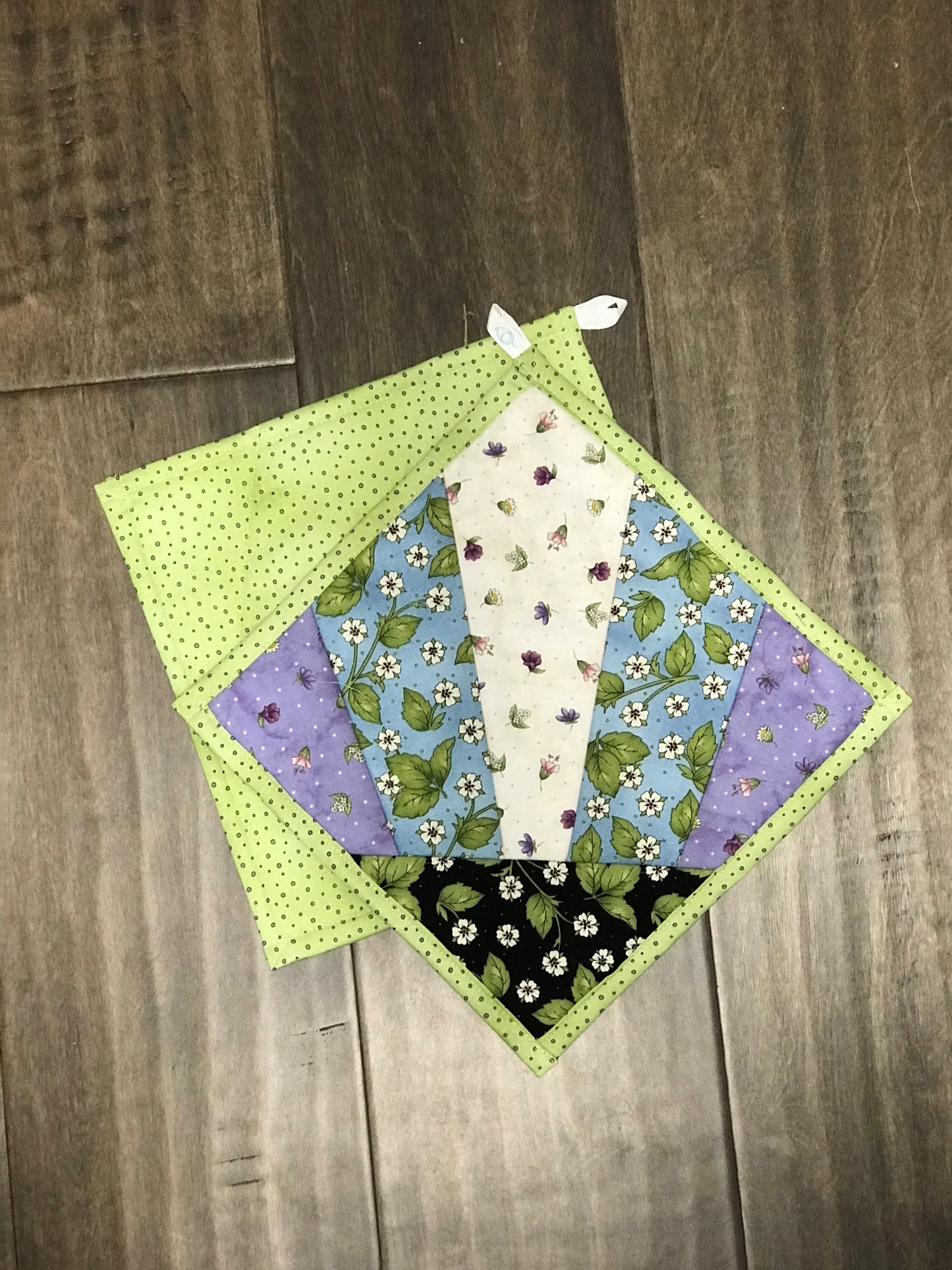 SALE!!! - Tiny Dots of Flowers, The Rae Potholder™